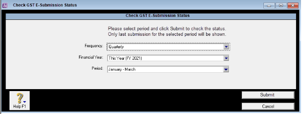 How to Process GST F5/F8/F7 E-Submission – ABSS Support